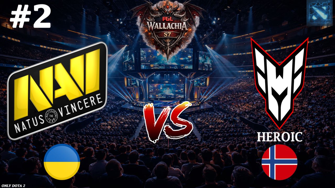 ТЕМП ИЛИ ЛЕЙТ? | NaVi Vs Heroic #2 (BO3) PGL Wallachia S7