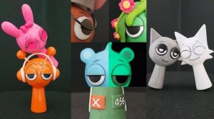 СПРУНКИ! ДЕЛАЕМ 3D МОДЕЛИ! НОВАЯ КОЛЛЕКЦИЯ Wenda, Gray, Oren, Pinki, Sky, Vineria И 456 РЕАКЦИЯ