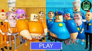 Боссы ЗАКЛЮЧЕННЫХ против боссов ПОЛИЦИИ! ПОБЕГ БАРРИ ИЗ ТЮРЬМЫ! #roblox #obby