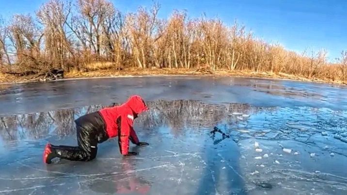 МЫ МОГЛИ НЕ ВЕРНУТЬСЯ! ЛЁД УШЕЛ ИЗ ПОД НОГ!!! Зимняя рыбалка 2026. Рыбалка на жерлицы и балансир.
