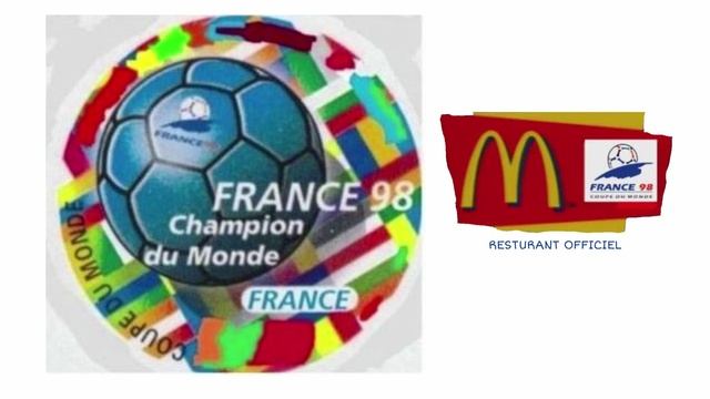 France - Champion du Monde avec McDonald's
