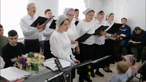 «К небесной Отчизне желанной», хоровая группа