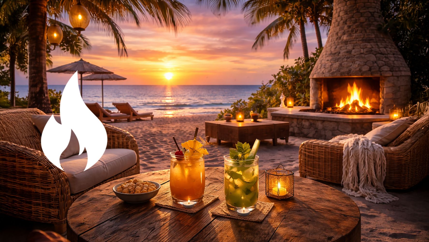 Звук камина 2 часа 🔥 Треск дров, живой огонь для сна, расслабления и снятия стресса