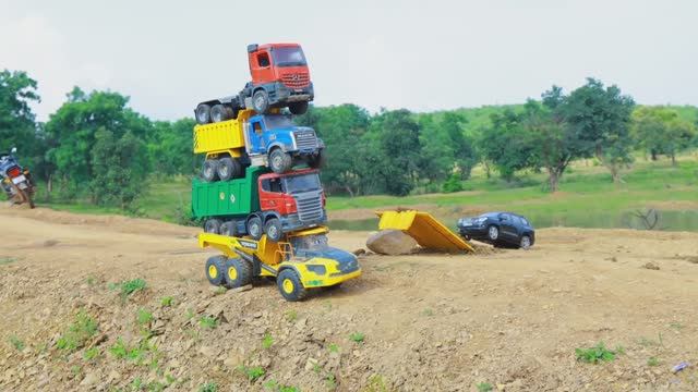 Краш-тест с трамплином. Мультик для детей