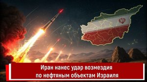 Иран нанес удар возмездия по нефтяным объектам Израиля