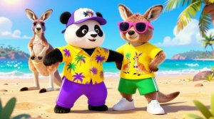 🛬НА САМОЛЁТЕ С ПАНДОЧКОЙ В АВСТРАЛИЮ | Развивающие мультфильмы