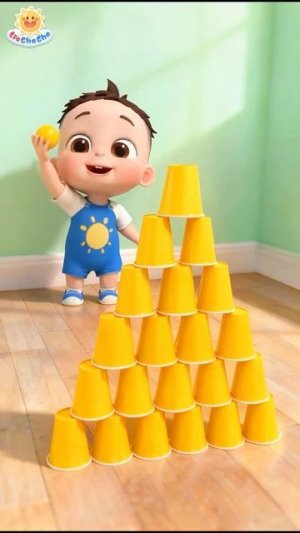 Изучаем цвета вместе | Red shark | Видеоролик для детей｜LiaChaCha