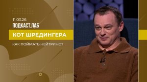 Кот Шредингера. Как поймать нейтрино? Выпуск от 11.03.2026