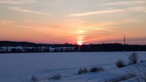 Последние кадры заката ( 11 марта)