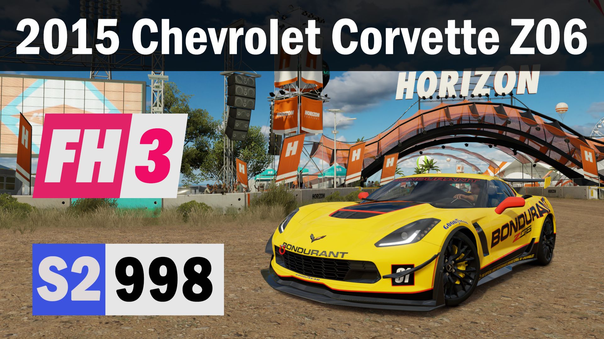Forza Horizon 3 - 2015 Chevrolet Corvette Z06, Race