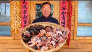 Лучшее рагу из ракушек и речных улиток. Идеальные свежие закуски к напиткам. Кухня Китая