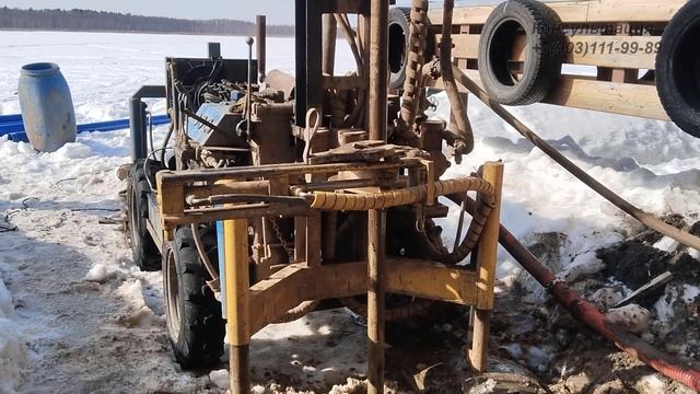 Скважина на иваньковском водохранилище