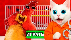 😱 ПОБЕГ ОТ CHUM CHOMPKINS ПОПИ ПЛЕЙ ТАЙМ В ТЮРЬМЕ ROBLOX! КОТЁНОК КРОНОС