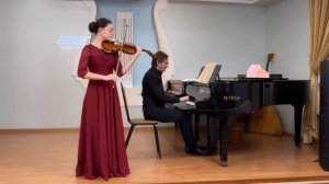 2. Варданян Ольга Самвеловна (А. Вьетан Тарантелла) 1 тур