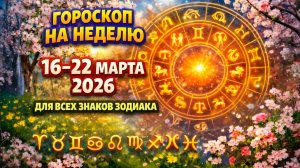 Гороскоп на неделю 16–22 марта 2026 для всех знаков Зодиака