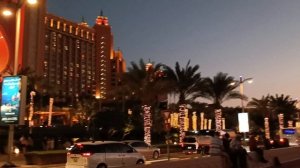 Вечерний Атлантис-красивый отель!