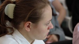 Профессор Е.Сафонов в гимназии