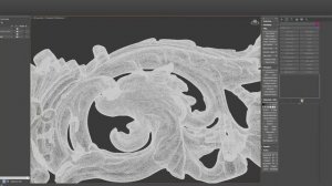 3d Орнамент Классической двери.
