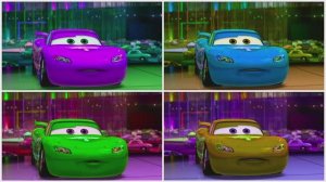 Молния Маккуин: Легендарный танец 4 цвета 🏎️💨