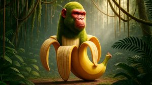 Шимпанзе и бананы