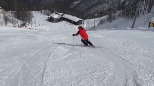 Горные лыжи. Красная Поляна, трассы Альпики_2026