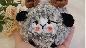 Вяжем пряжей букле. Видео к платному МК