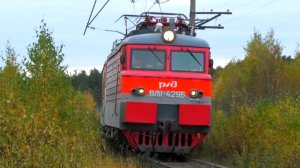 ВЛ11-429/ВЛ11.8-596 А с грузовым поездом