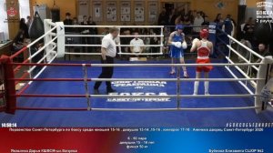 50 финал 50 кг Яковлева Дарья КШВСМ-шк.Валуева Бубнова Елизавета СШОР №2