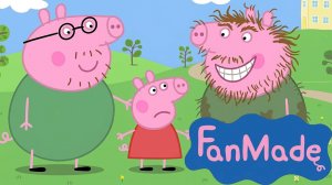 Удалённая серия Свинка Пеппа: Пеппа и Новый Папа