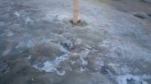 Не смотря на потепление, гололед все еще представляет опасность для жителей Воронежской области