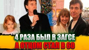 Пропал с ТВ и женился на стюардессе! Как звезда "Аншлага" Ветров стал отцом в 60 лет