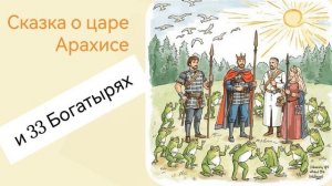 Сказка о царе Арахисе и 33 богатырях