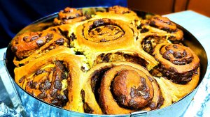 Мягкие и воздушные булочки с корицей🥐