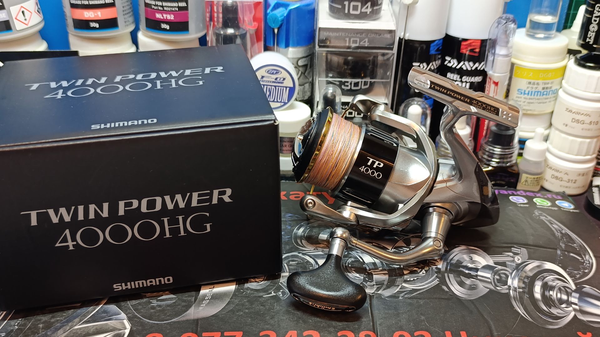 Разбор и техническое обслуживание Shimano 15 Twin Power 4000HG