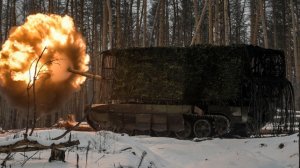 Танк Т-90М уничтожил пункт дислокации ВСУ. Лучшее видео из зоны СВО