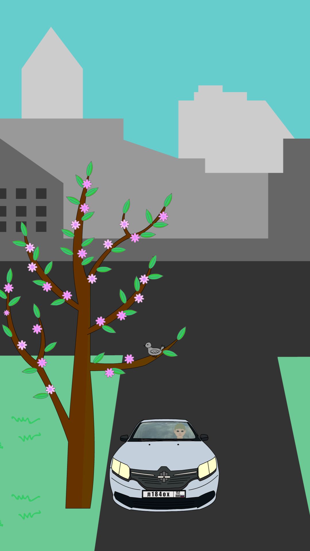 боль всех водителей (анимация)