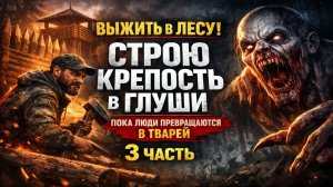 Выжить в лесу: Строю Крепость в Глуши Пока Люди Превращаются в Тварей. 3 Часть. Постапокалипсис