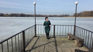 На озере лёд - красиво, магически красиво! Ресторан Балтика, празднуем день рождения.🎉🎉🎉