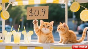 Самое ЦЕЛИТЕЛЬНОЕ видео года! 🧡 Бизнес-дневник котенка - от лимонада до праздничного торта