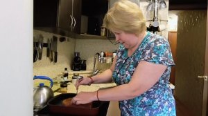 Любашины будни,пришло время готовить,Карбонат😄