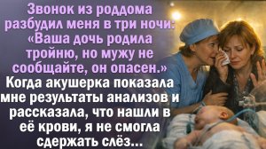 Роддом позвонил в три ночи. Сказали: приезжайте, но мужу вашей дочери не говорите ни слова