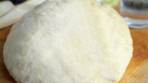 Тесто чебуречное.