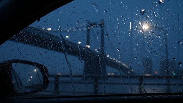Сильные звуки дождя для сна и отдыха в машине  расслабление учеба и борьба с бессонницей