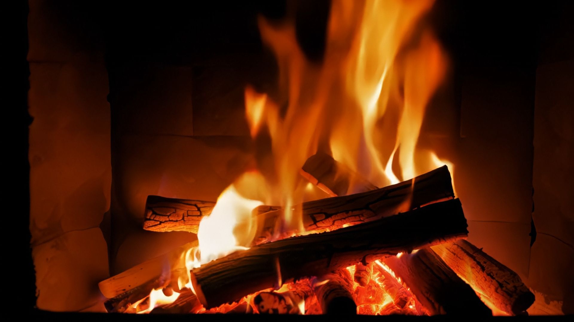 КАМИН. РАССЛАБЛЕНИЕ . ПОТРЕСКИВАНИЕ ДРОВ.