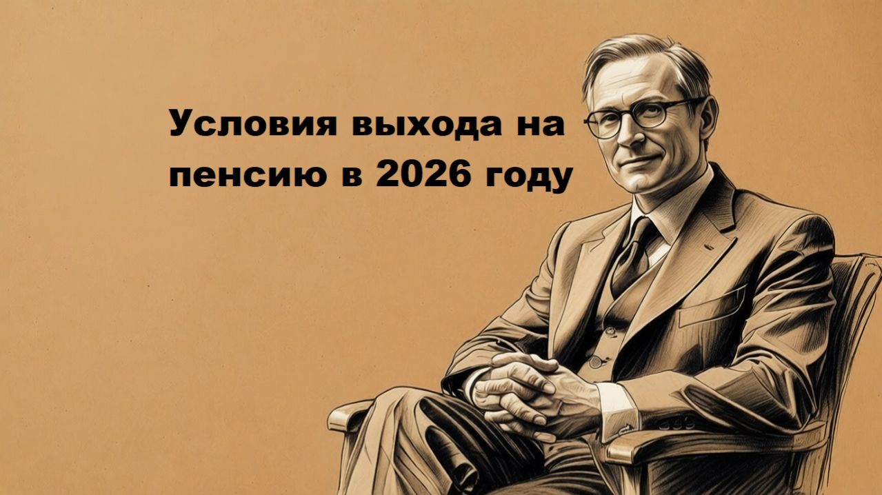 Условия выхода на пенсию в 2026 году