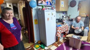 ДЕРЕВНЯ И НАША ЧЕКНУТАЯ СЕМЕЙКА,забрали ПОКУПКУ,