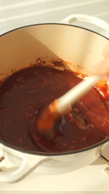 Томленая говядина в соусе барбекю 🥩