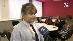 В школе № 1 на пути к профессиональной журналистике учащиеся занимаются в новом медиацентре