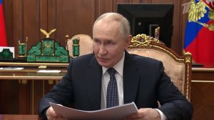Владимир Путин принял сегодня в Кремле главу Минпросвещения Сергея Кравцова.