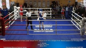 49 финал 48 кг Сапожникова Мелания Невские звёзды Рунтова Кристина СШОР №2